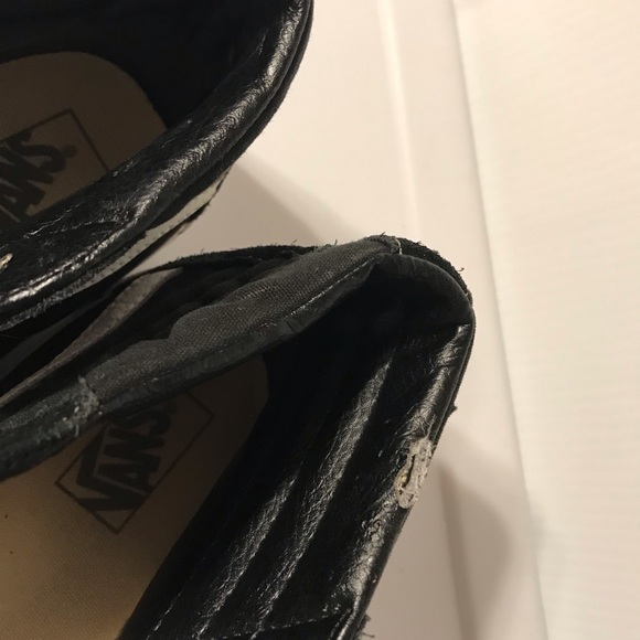 Vans skateboard shoe black/white unisex men 8 / women 9.5 - Picture 8 of 10